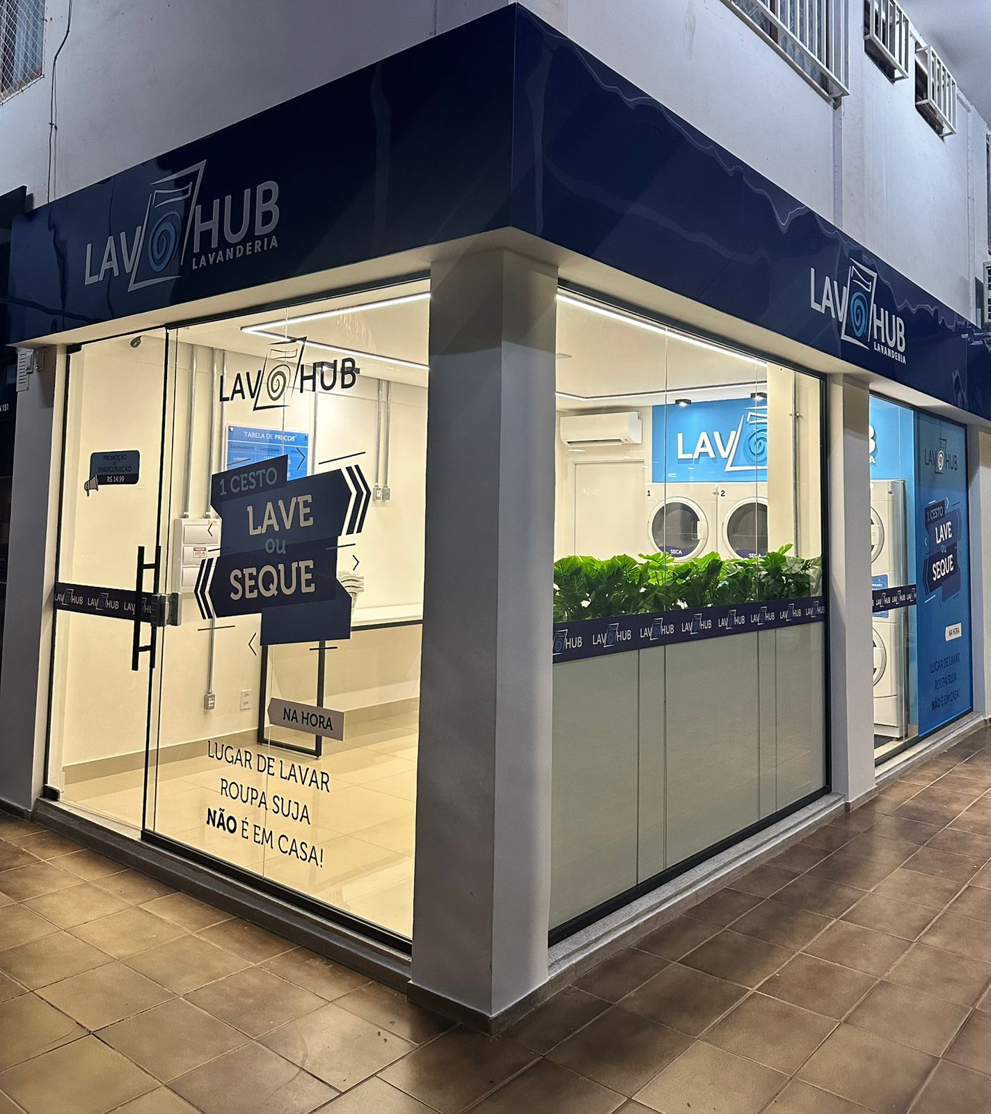 Interior LavHub Asa Norte